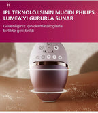 Phılıps Şarjlı ve elektrikli Sınırsız Atışlı Lazer Epilasyon Cihazı 5 başlık